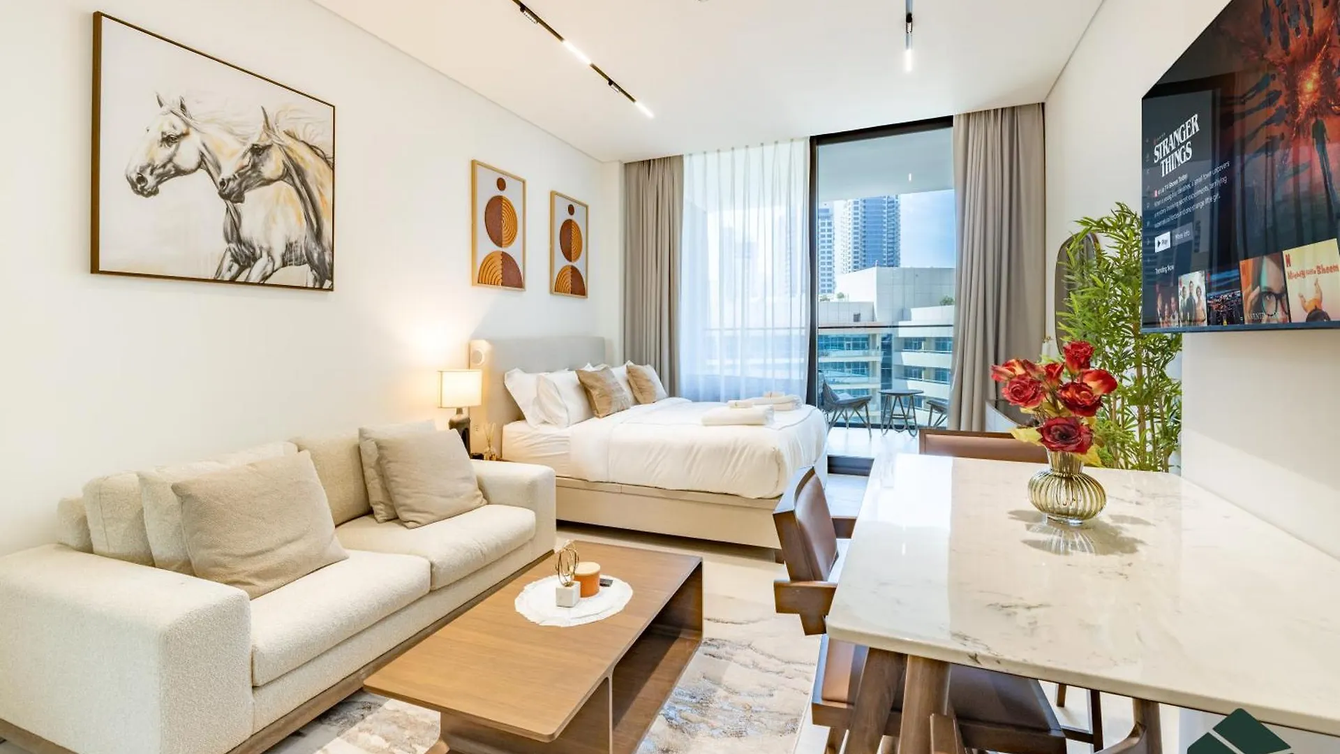 Premium Studio With Partial Burj View By Bms Dubai